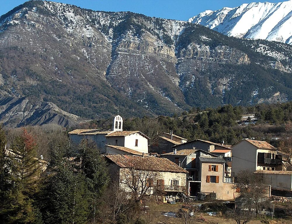 Panneaux solaires à Draix