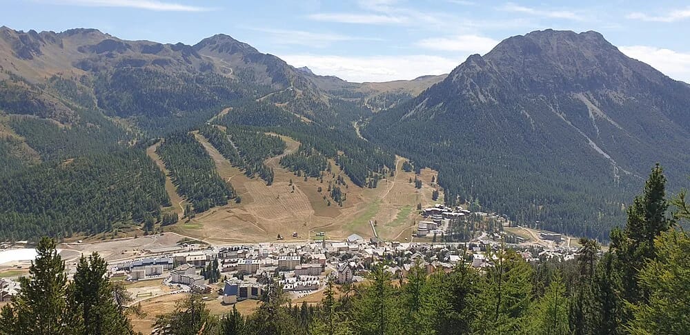 Panneaux solaires à Montgenèvre
