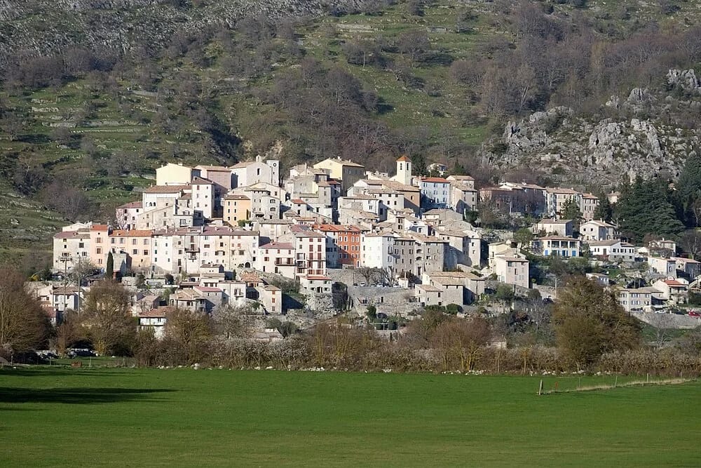 Panneaux solaires à Coursegoules