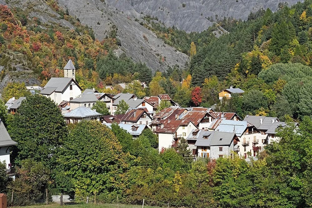 Panneaux solaires à Entraunes