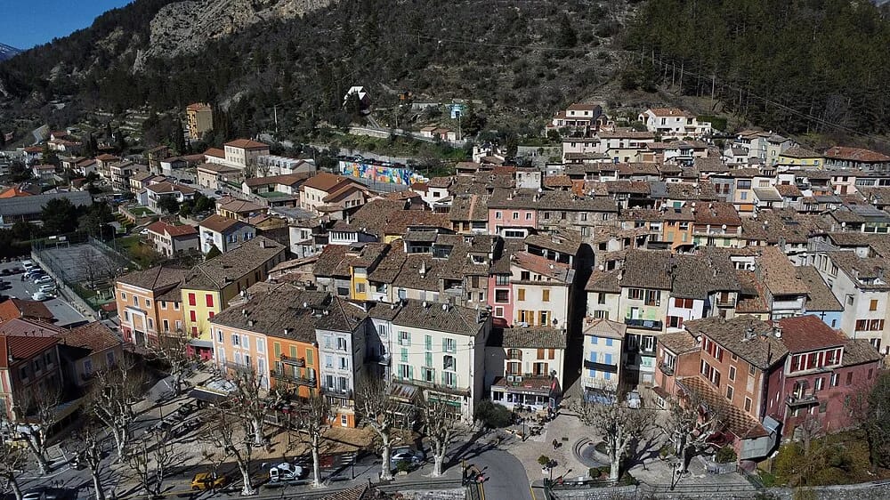 Panneaux solaires à Puget-Théniers