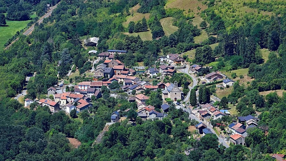 Panneaux solaires à Vèbre