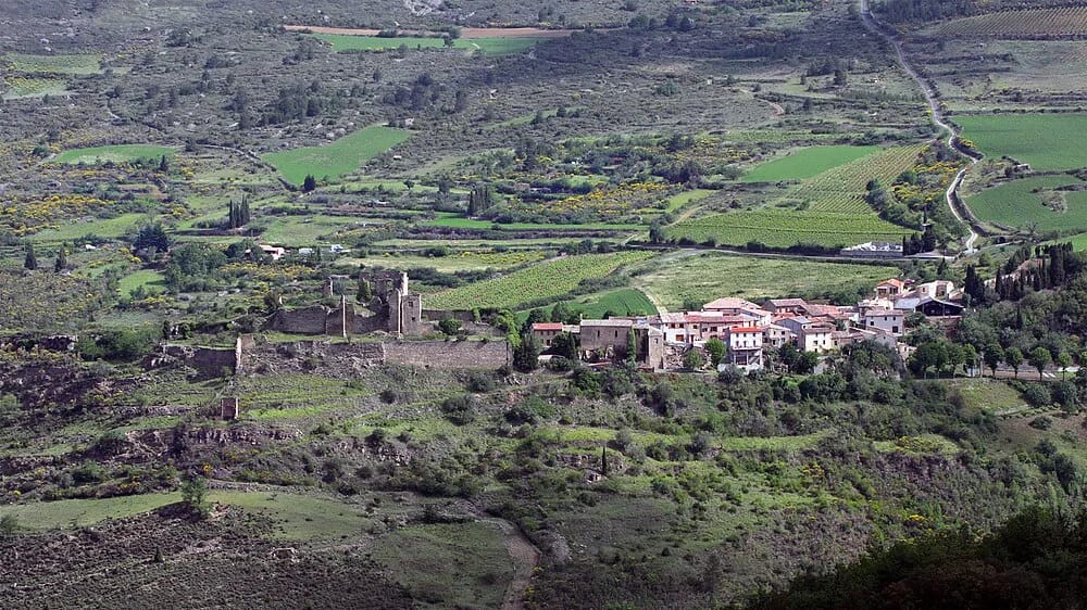 Panneaux solaires à Coustaussa