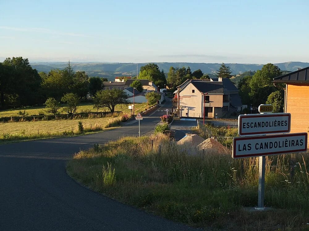 Panneaux solaires à Escandolières