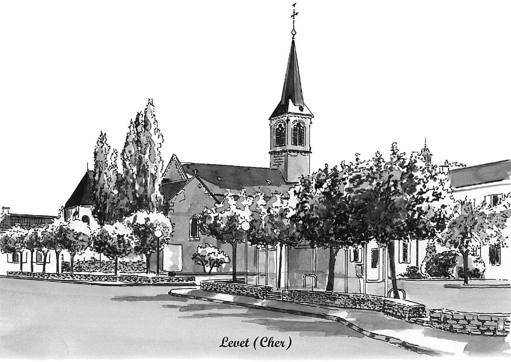 Panneaux solaires à Levet