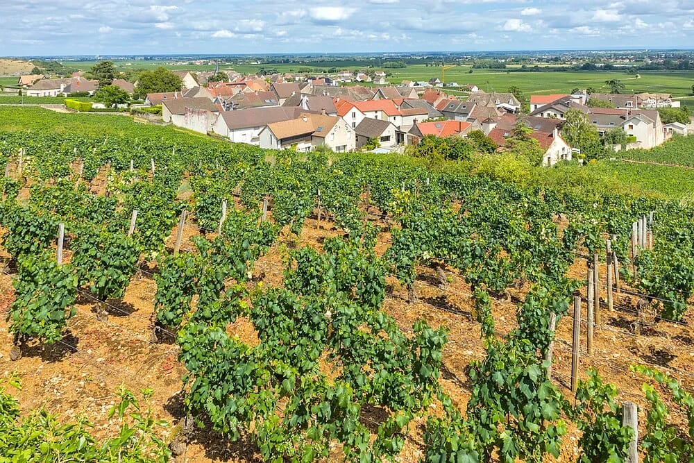 Panneaux solaires à Chassagne-Montrachet