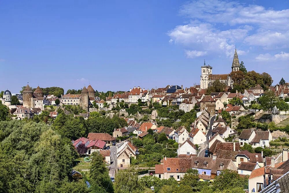 Panneaux solaires à Semur-en-Auxois