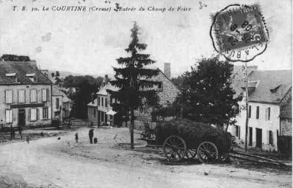 Panneaux solaires à Courtine