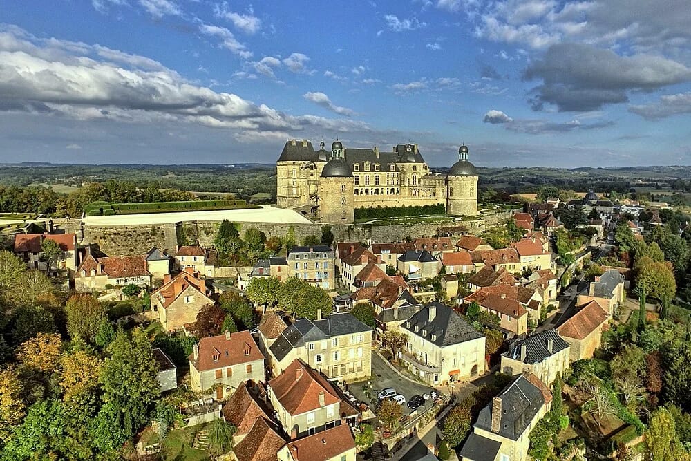 Panneaux solaires à Hautefort
