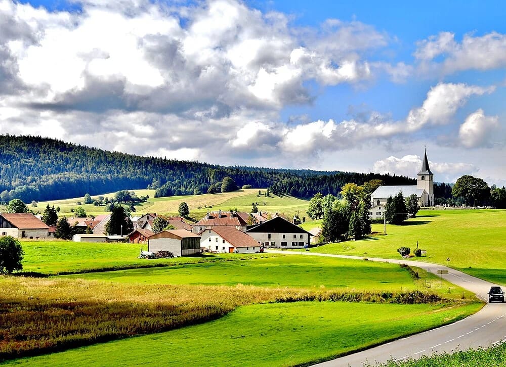 Panneaux solaires à Chaux-Neuve