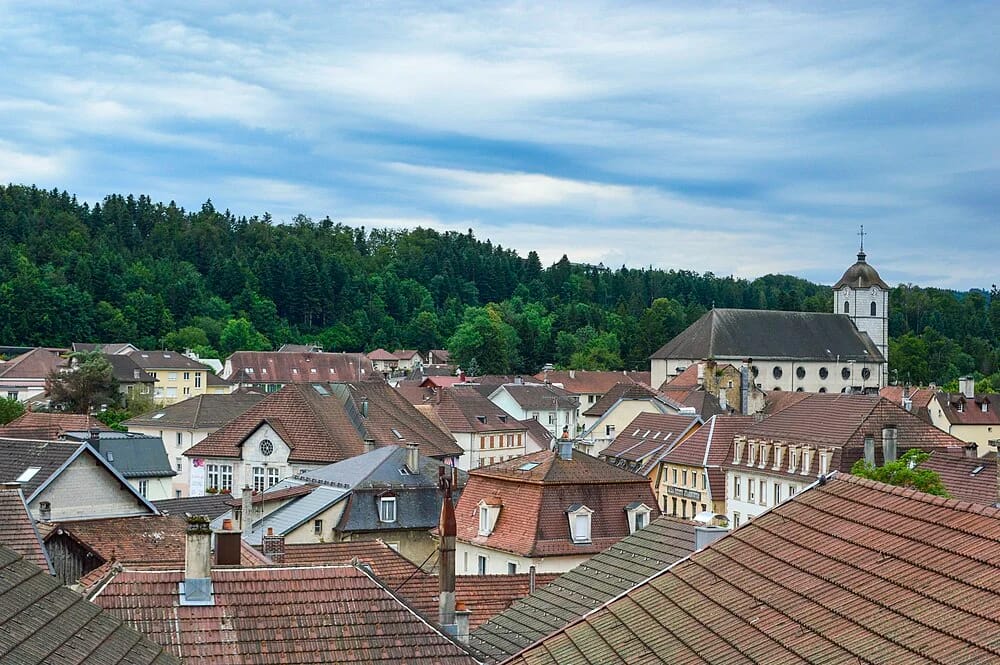 Panneaux solaires à Maîche