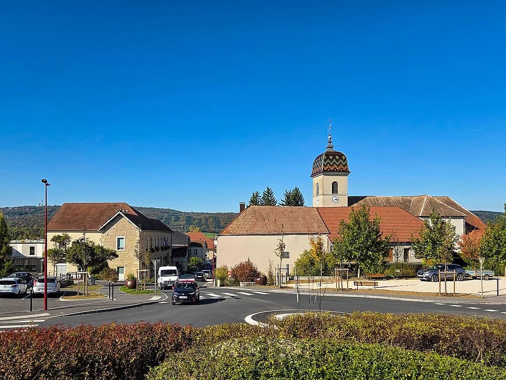 Panneaux solaires à Saône