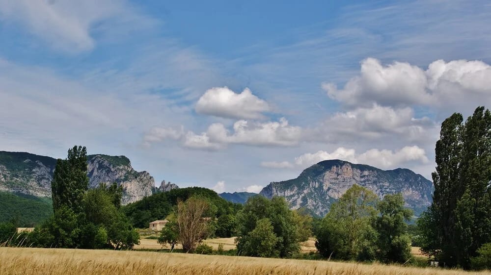 Panneaux solaires à Soyans