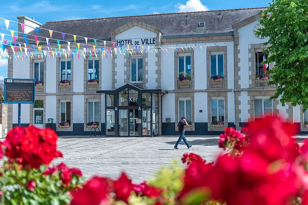 Panneaux solaires à Scaër