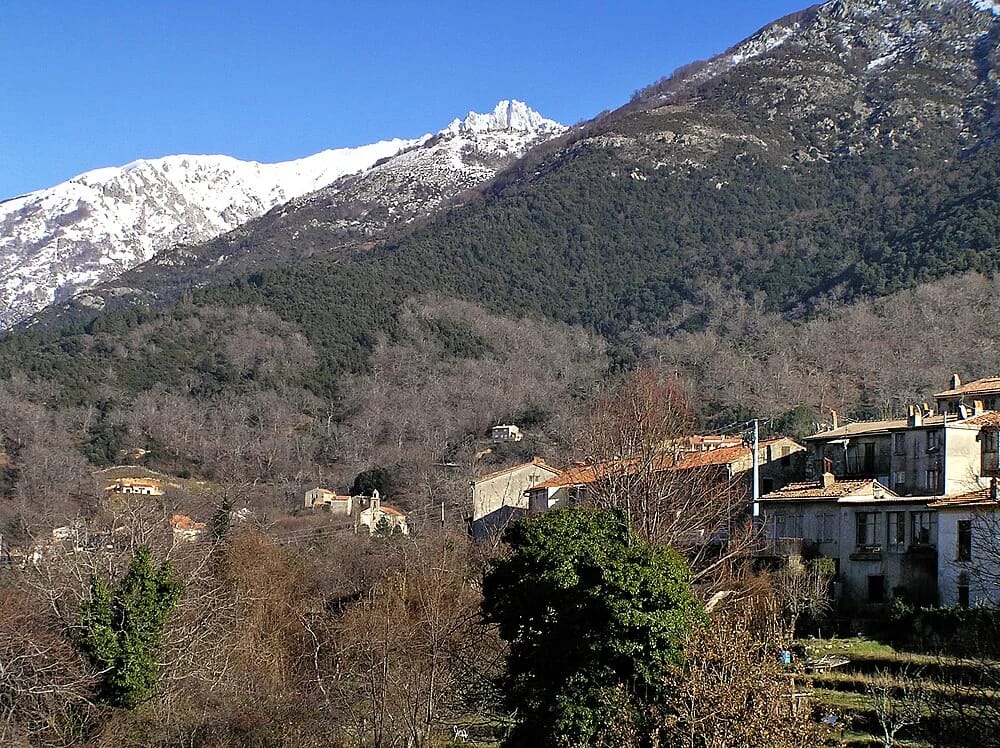 Panneaux solaires à Bocognano
