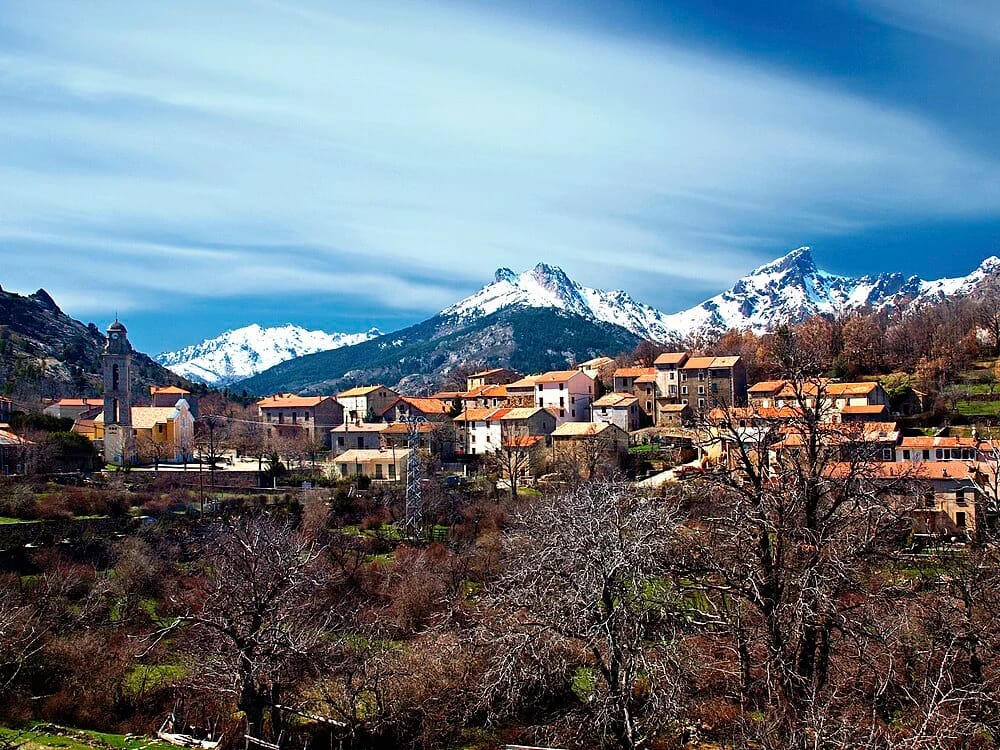 Panneaux solaires à Casamaccioli