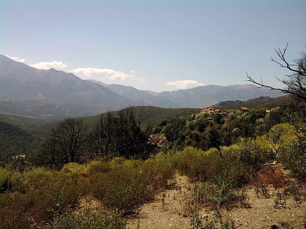 Panneaux solaires à Favalello