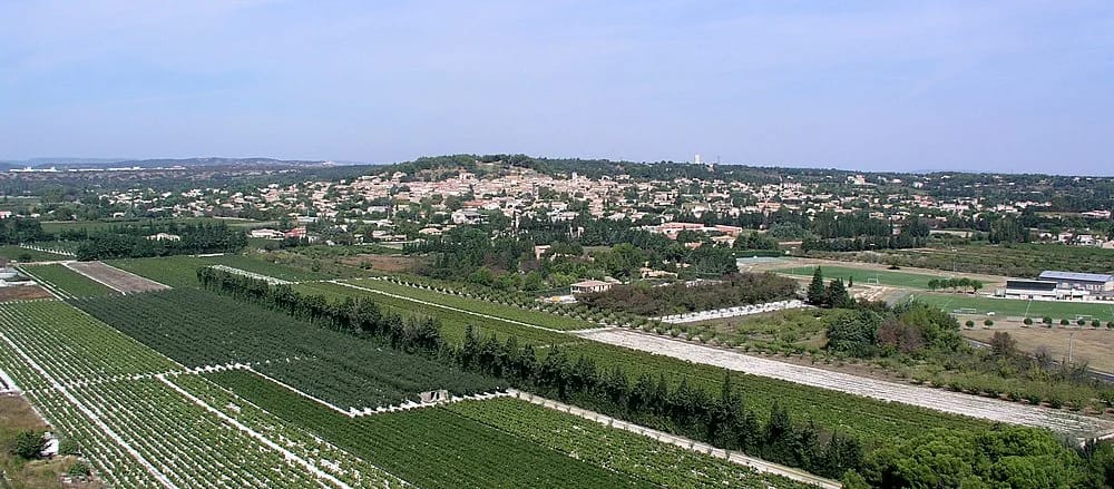 Panneaux solaires à Pujaut
