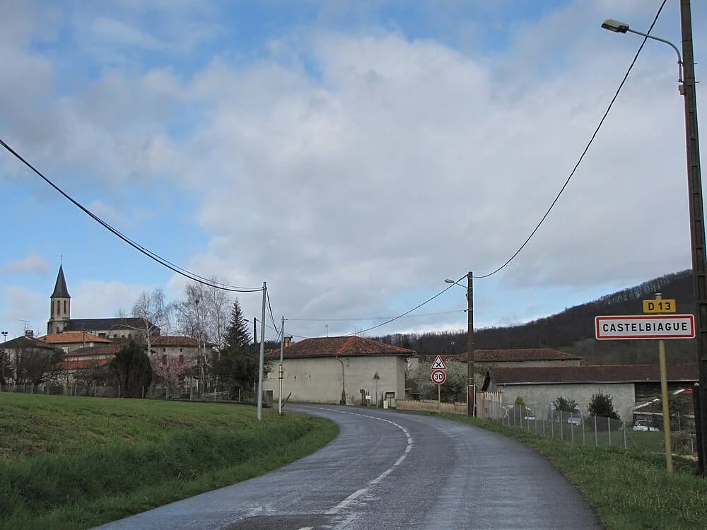 Panneaux solaires à Castelbiague