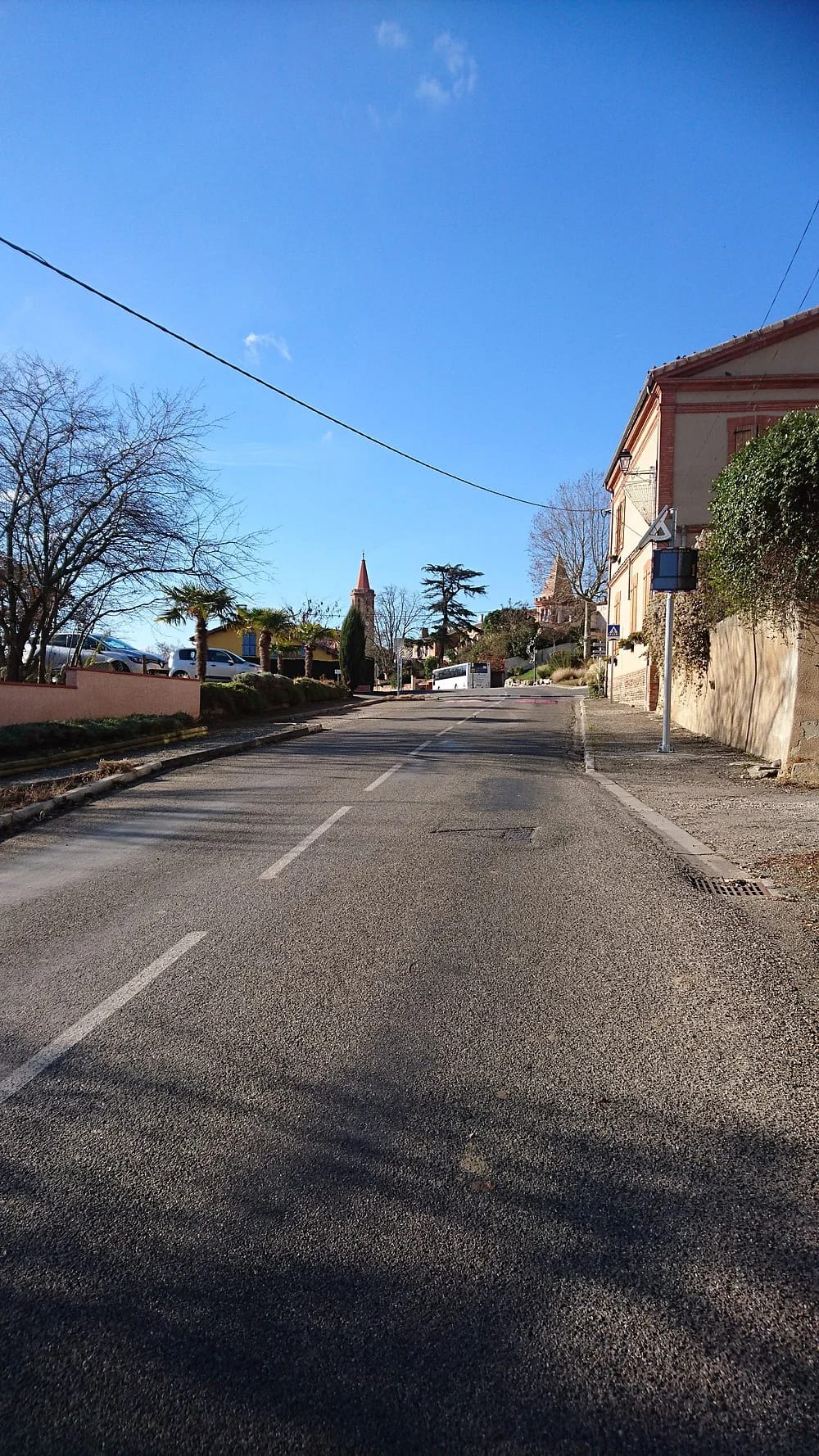 Panneaux solaires au Castéra
