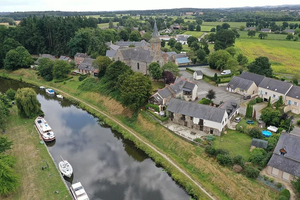Panneaux solaires à Trévérien