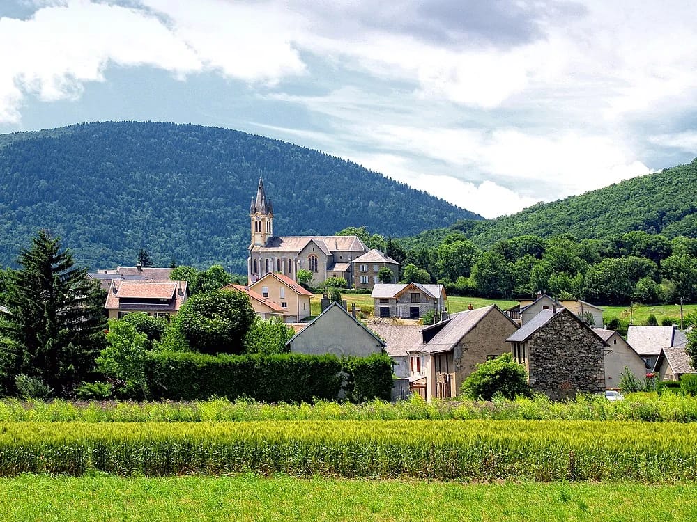 Panneaux solaires à Pierre-Châtel