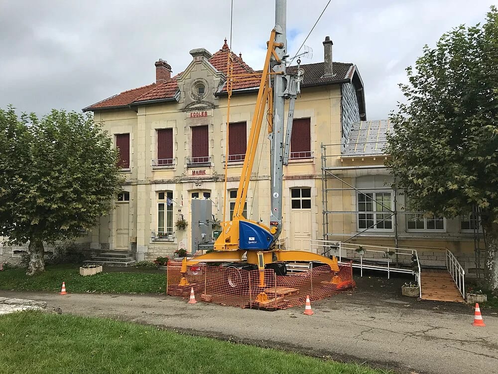 Panneaux solaires à Montfleur