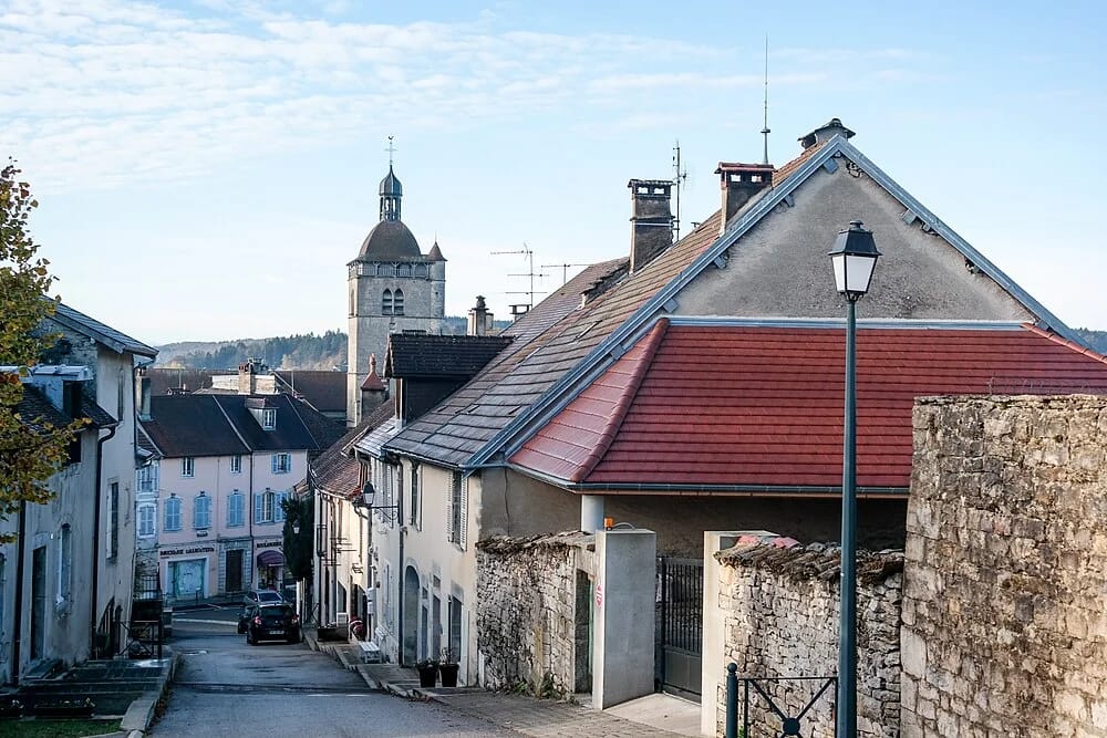 Panneaux solaires à Orgelet