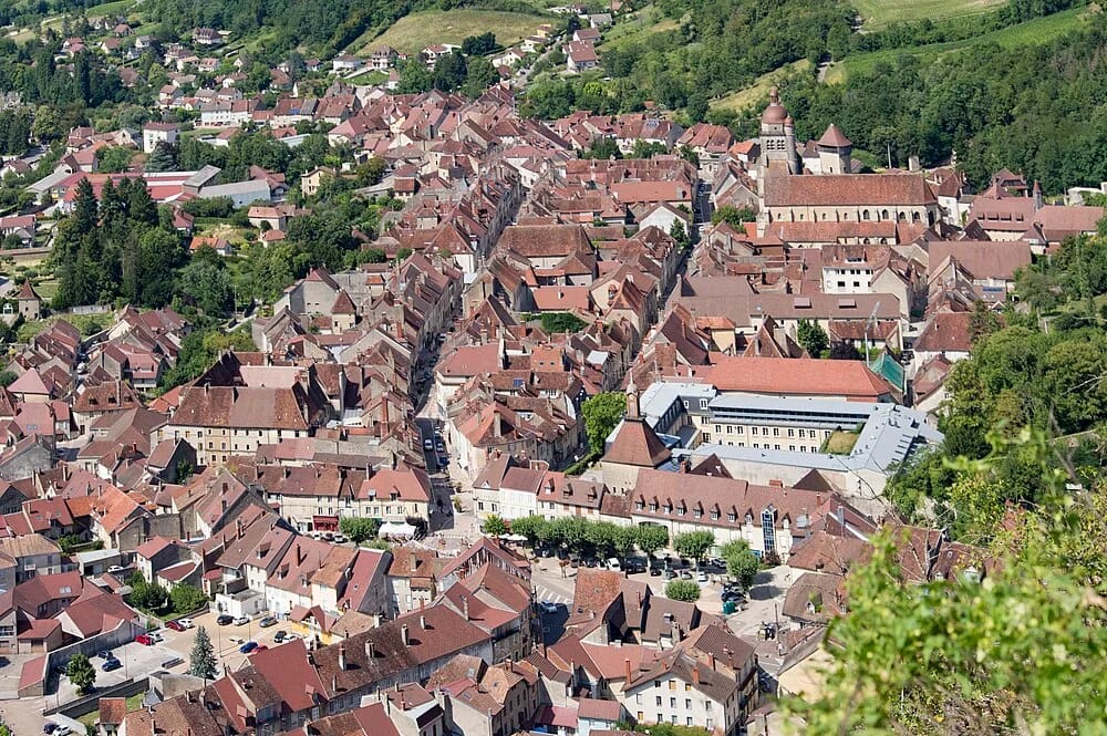 Panneaux solaires à Poligny