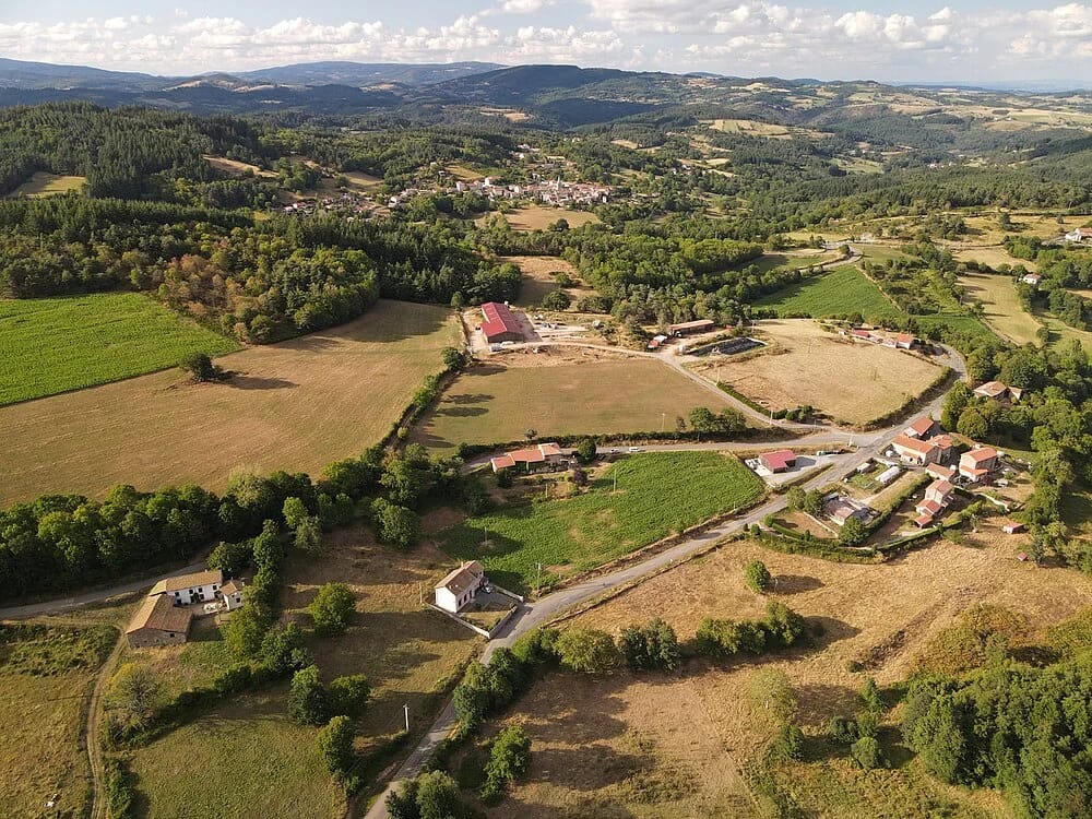 Panneaux solaires à Côte-en-Couzan