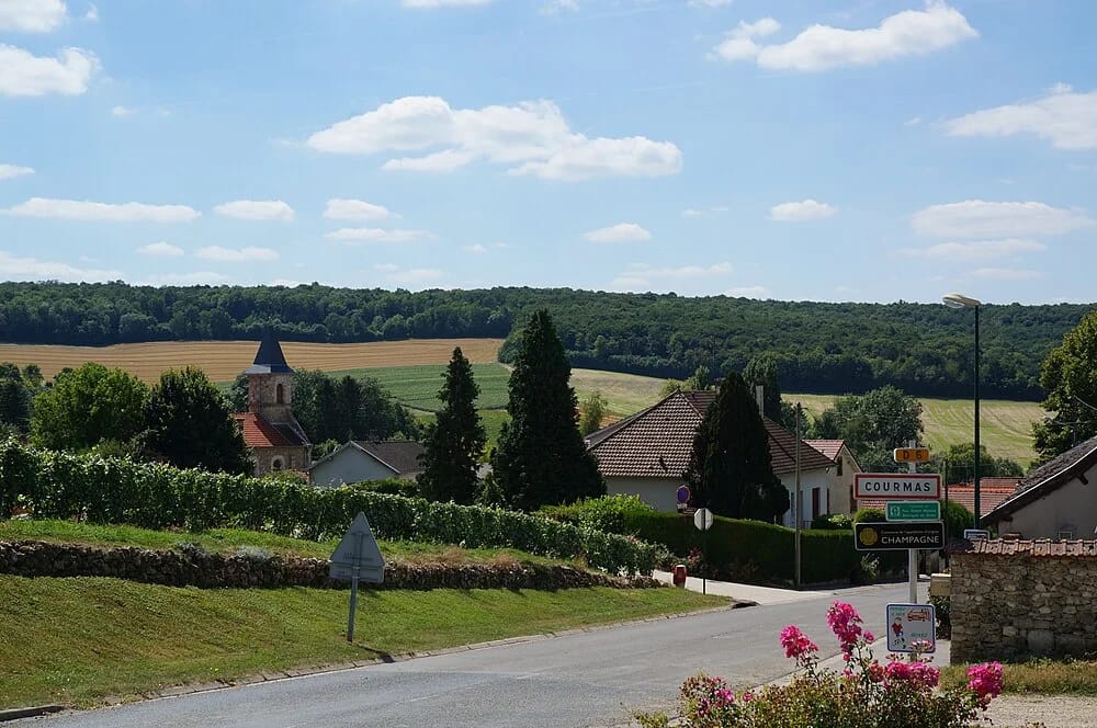 Panneaux solaires à Courmas