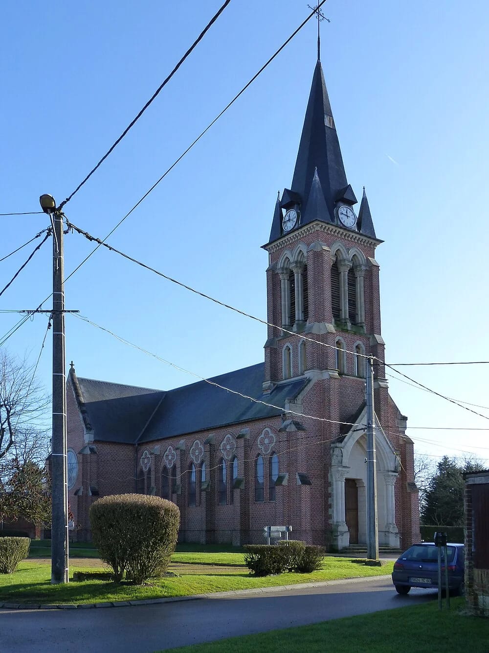 Panneaux solaires à Rotangy