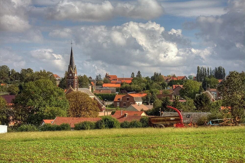 Panneaux solaires à Trescault