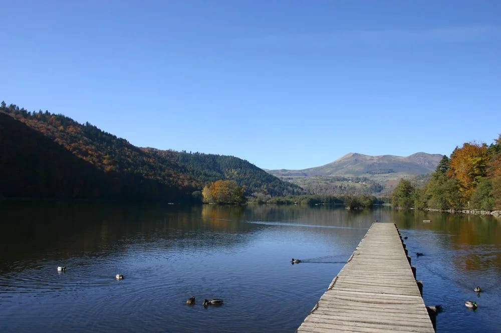 Panneaux solaires à Chambon-sur-Lac