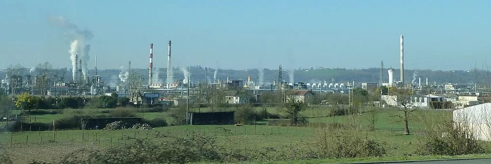 Panneaux solaires à Lacq