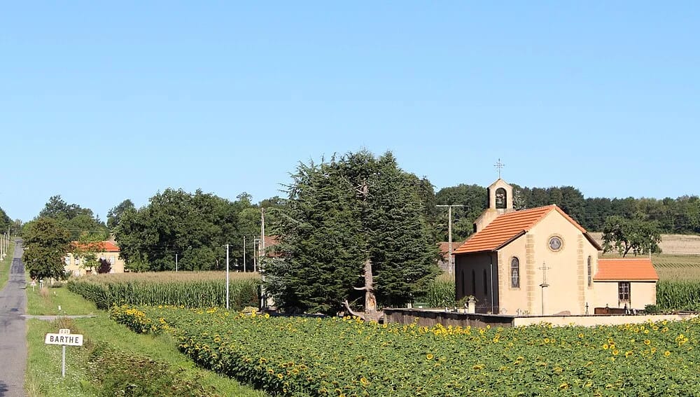 Panneaux solaires à Barthe