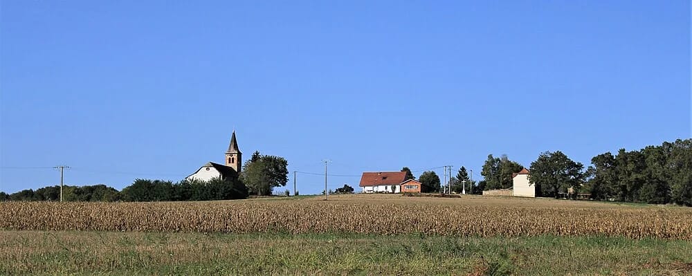 Panneaux solaires à Lespouey