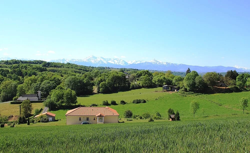Panneaux solaires à Lhez