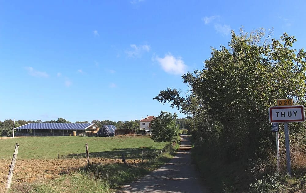 Panneaux solaires à Thuy