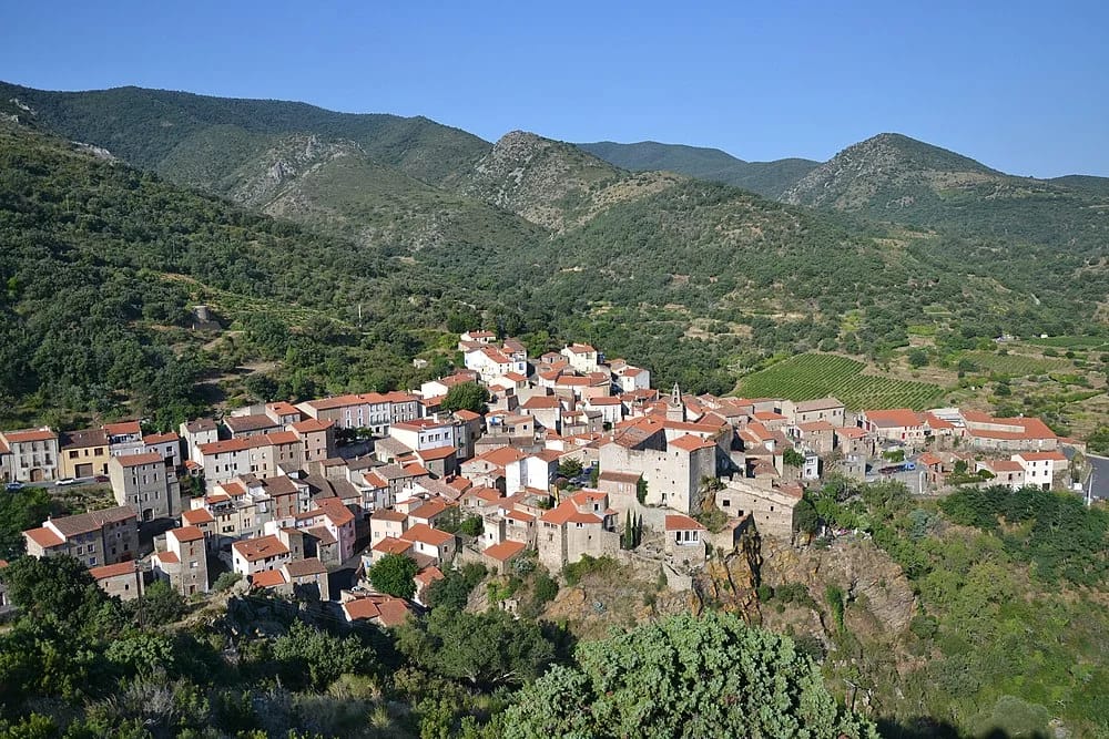 Panneaux solaires à Caramany