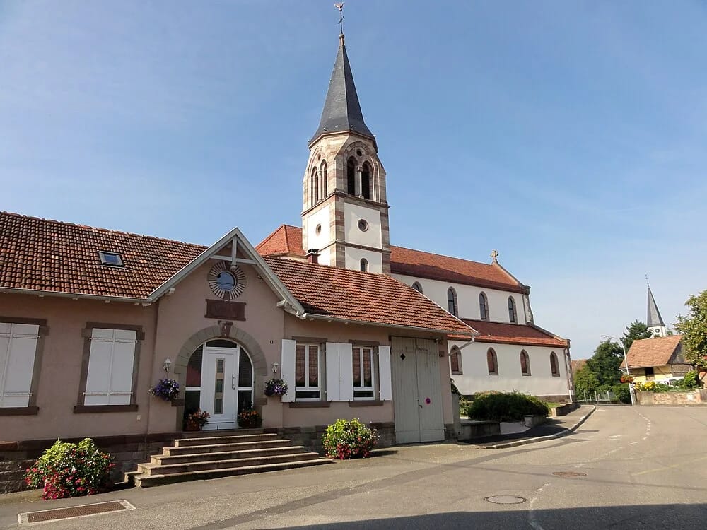 Panneaux solaires à Gerstheim