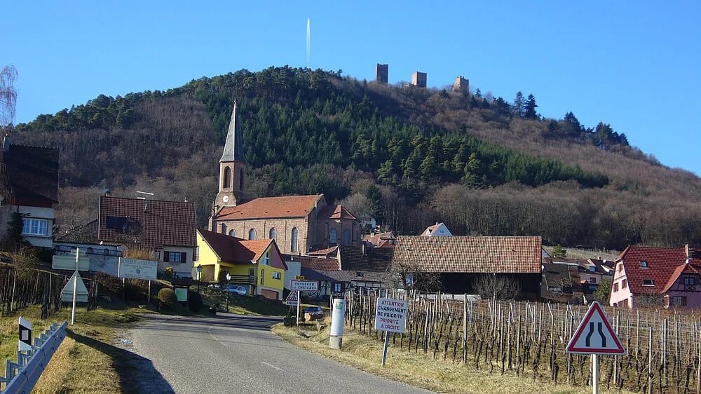 Panneaux solaires à Husseren-les-Châteaux