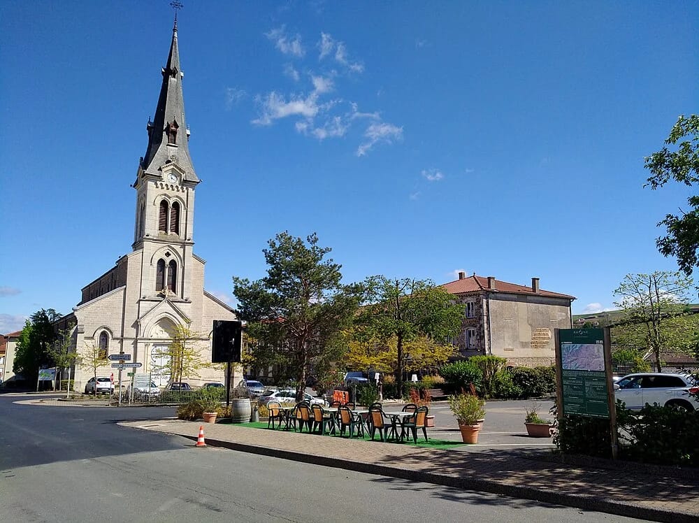 Panneaux solaires au Perréon