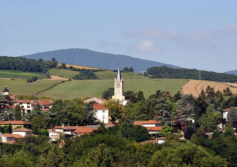 Panneaux solaires à Lentilly