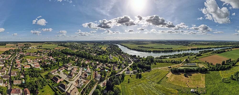 Panneaux solaires à Allériot