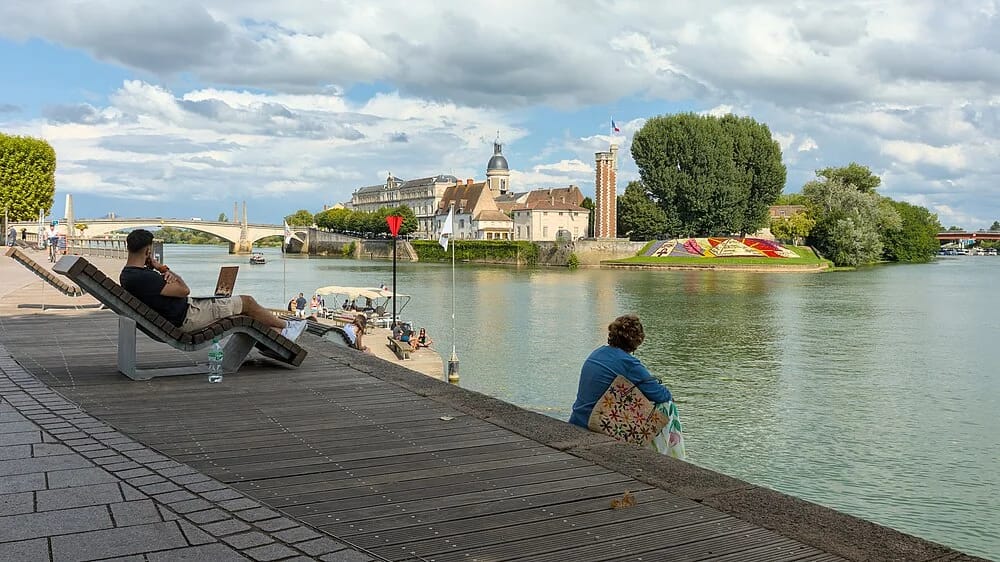 Panneaux solaires à Chalon-sur-Saône