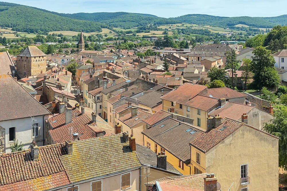 Panneaux solaires à Cluny