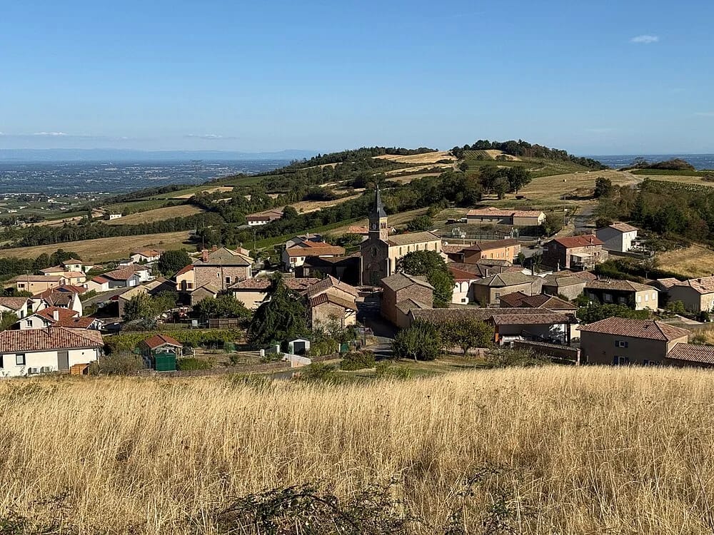 Panneaux solaires à Pruzilly
