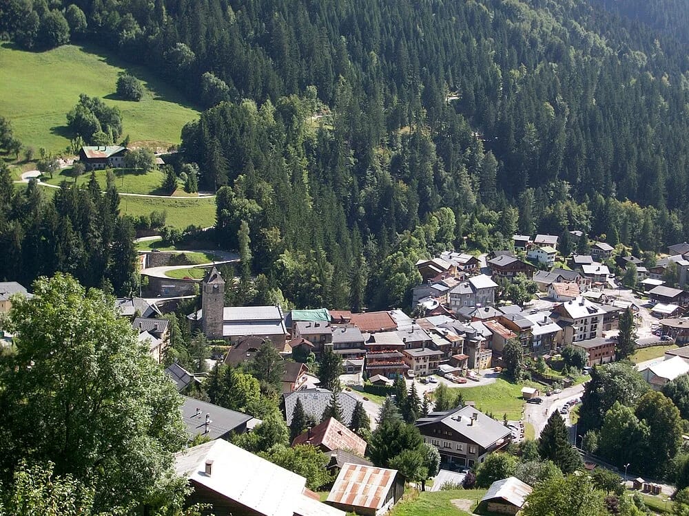 Panneaux solaires à Flumet