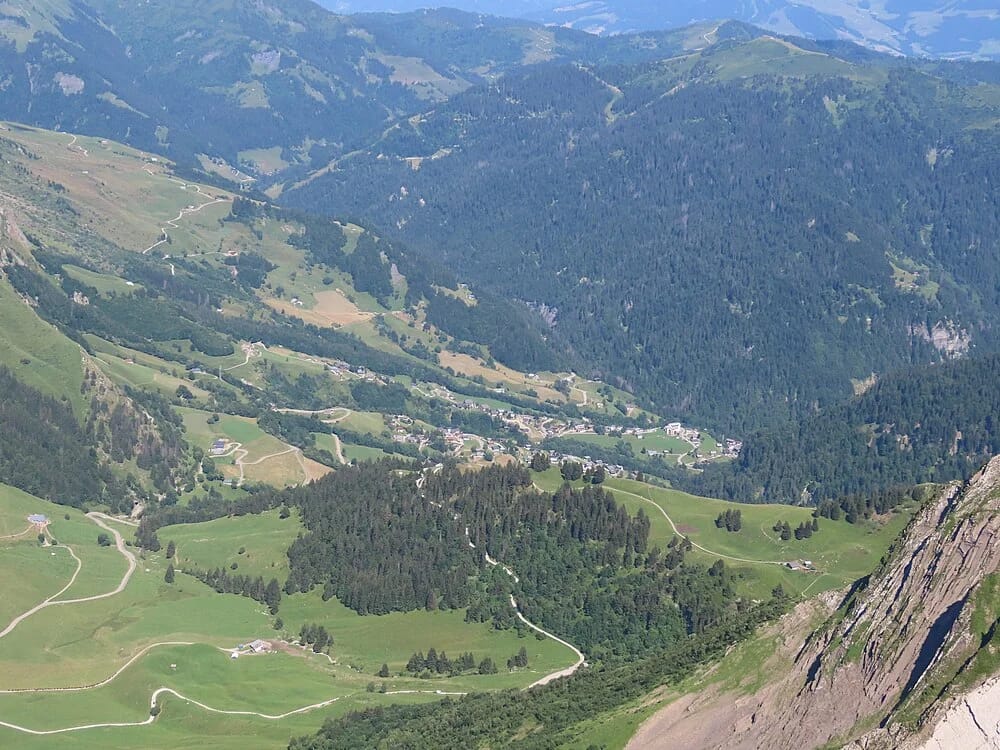 Panneaux solaires à Giettaz